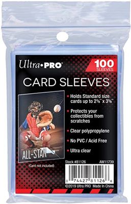 Ultra Pro - Card Sleeves Transparant (100 stuks)