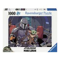 Ravensburger Legpuzzel Star Wars The Mandalorian, 1000st. - thumbnail