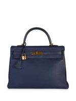 Hermès Pre-Owned sac à main Kelly 35 (2013) - Bleu - thumbnail