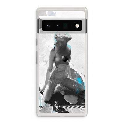 I will not feel a thing: Google Pixel 6 Pro Transparant Hoesje