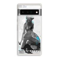 I will not feel a thing: Google Pixel 6 Pro Transparant Hoesje