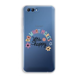 Happy days: Honor 10 Transparant Hoesje