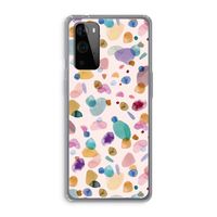 Terrazzo Memphis Pink: OnePlus 9 Pro Transparant Hoesje