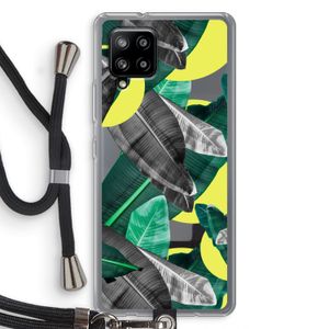 Fantasie jungle: Samsung Galaxy A42 5G Transparant Hoesje met koord