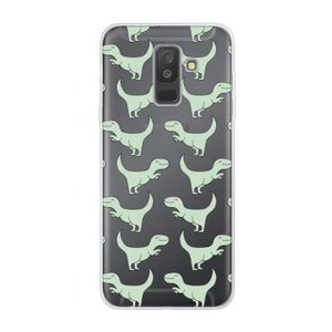 Dinos: Samsung Galaxy A6 Plus (2018) Transparant Hoesje