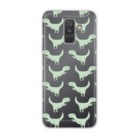 Dinos: Samsung Galaxy A6 Plus (2018) Transparant Hoesje
