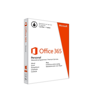 Microsoft Office 365 Personal 1PC/MAC 1jaar
