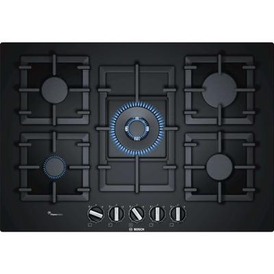 Bosch Serie 6 PPQ7A6B90 kookplaat Zwart Ingebouwd Gaskookplaat 5 zone(s)
