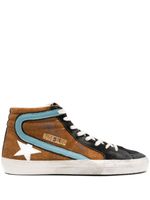 Golden Goose Slide high-top sneakers - Noir