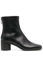 MM6 Maison Margiela bottines à bout carré - Noir