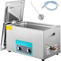 VEVOR ultrasone sieradenreiniger verwarming timer glazen ringreinigingsapparaat