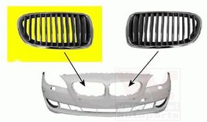Grill Rechts Sierrooster Zwart 0617512