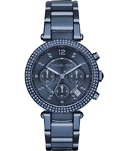 Horlogeband Michael Kors MK6418 Staal Blauw 20mm