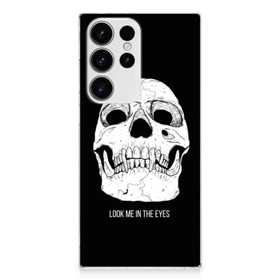 Silicone Back Case Samsung Galaxy S23 Ultra Skull Eyes Silicone Back Case Samsung Galaxy S23 Ultra Skull Eyes