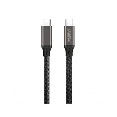 USB-kabel Urban Factory CAB04UF Grijs 2 m