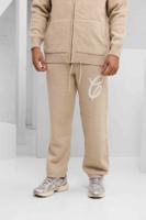 Croyez Fluffy Essence Knit Sweatpants Heren Beige - Maat XS - Kleur: Sand | Soccerfanshop