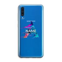 Abstract Spectrum: Samsung Galaxy A50 Transparant Hoesje