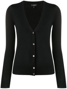 Theory cardigan à col v - Noir