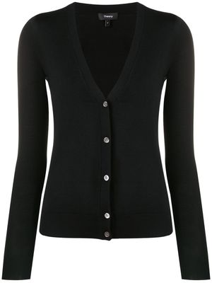 Theory cardigan à col v - Noir