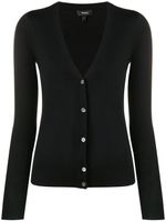 Theory cardigan à col v - Noir