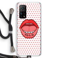 Yolo Denise: Xiaomi Mi 10T 5G Transparant Hoesje met koord