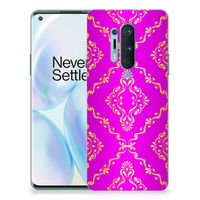 Siliconen Hoesje OnePlus 8 Pro Barok Roze