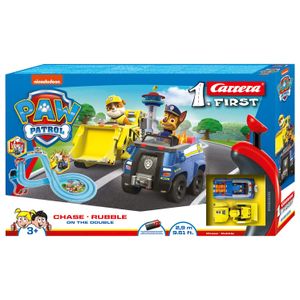 Carrera first racebaan - paw patrol &apos;on the double&apos;