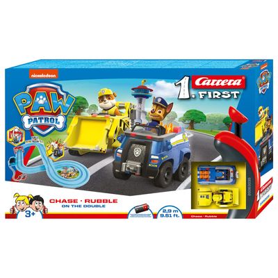 Carrera first racebaan - paw patrol &apos;on the double&apos;