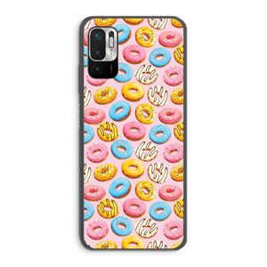 Pink donuts: Xiaomi Redmi Note 10 5G Transparant Hoesje