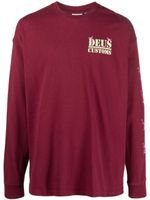 Deus Ex Machina t-shirt Pub Nuisance à manches longues - Rouge