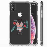 Apple iPhone Xs Max Stevig Bumper Hoesje Boho Summer