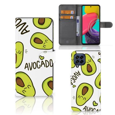 Samsung Galaxy M53 Leuk Hoesje Avocado Singing Samsung Galaxy M53 Leuk Hoesje Avocado Singing