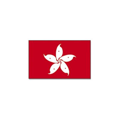 Vlag van Hong Kong - 90 x 150 cm - Hong Kong landen thema - supporters / fans - versiering