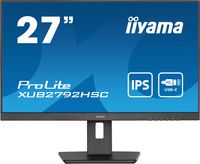 Iiyama ProLite XUB2792HSC-B5 LCD-monitor Energielabel E (A - G) 68.6 cm (27 inch) 1920 x 1080 Pixel 16:9 4 ms HDMI, DisplayPort, Hoofdtelefoon (3.5 mm - thumbnail