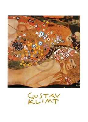 Kunstdruk Gustav Klimt - Acqua Mossa - 50x70cm