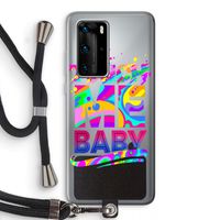 Touch Me: Huawei P40 Pro Transparant Hoesje met koord