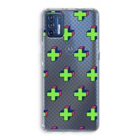 8-bit N°10: Motorola Moto G9 Plus Transparant Hoesje