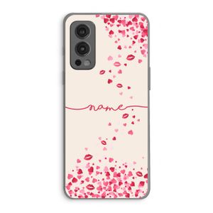 Hartjes en kusjes: OnePlus Nord 2 5G Transparant Hoesje