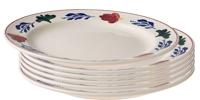 Boerenbont Bord 21cm 6stuks