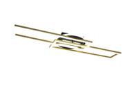 Trio Verstelbare led plafondlampTwister rvs - R67183108