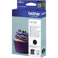 Brother Inktcartridge LC-123BK Origineel Zwart LC123BK