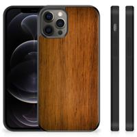 iPhone 12 Pro Max Grip Case Donker Hout