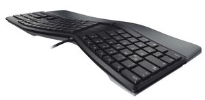 CHERRY KC 4500 ERGO toetsenbord USB QWERTY Brits Engels Zwart