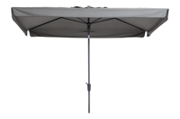 Madison stokparasol Delos luxe Light Grey 200x300 cm. - thumbnail