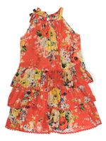 ZIMMERMANN Kids robe Alight en coton - Rouge - thumbnail