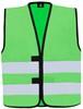 Korntex KX100K Kids´ Hi-Vis Functional Safety Vest Aarhus - Green - S (7-12 years)