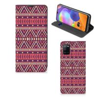 Samsung Galaxy A31 | Hoesje met Magneet | Aztec Paars