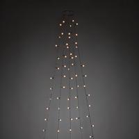 Konstsmide 6368-820 LED-boommantel Binnen Energielabel: E (A - G) werkt op stekkernetvoeding Aantal lampen 200 LED Barnsteen Verlichte lengte: 2.4 m - thumbnail