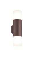 Trio Wand lampHoosic 2-lichts 33cm bruin - 222260224