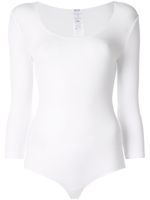Wolford body à manches longues - Blanc